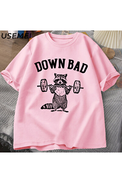 Drippy Down gym ragym meme T-shirt muškarci žene smešne trening sportske maji...