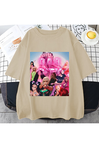 Drippy Nicki Minaj Hot Music Album T-shirt - Ženska i muška rep hip hop uličn...