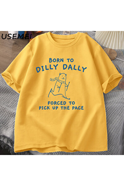 Drippy Muška majica Born for Dilly Dally, moraš nabaviti Pace T-shirt smešnu ...