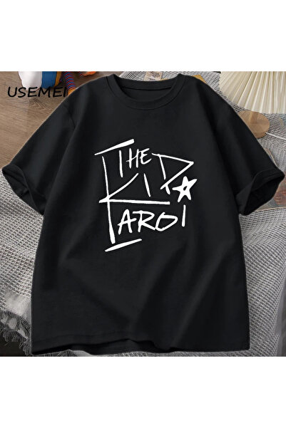 Drippy Βαμβακερό μπλουζάκι για αγόρια - Καλοκαιρινό κοντομάνικο, με τύπωμα Ρο...