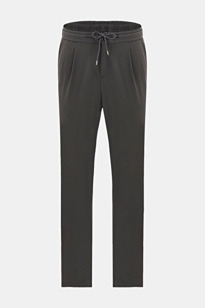 W Collection Relax Fit Anthracite Pipe Leg Sports Pants