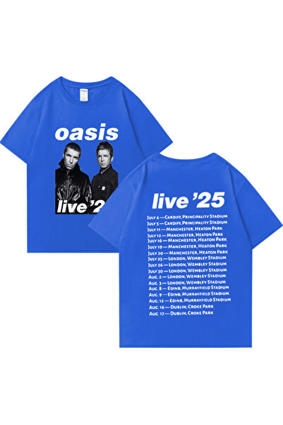 Drippy Oasis 25 Tour grafika T-shirt - Muškarci Žene, 100% Pamuk, udoban O-iz...