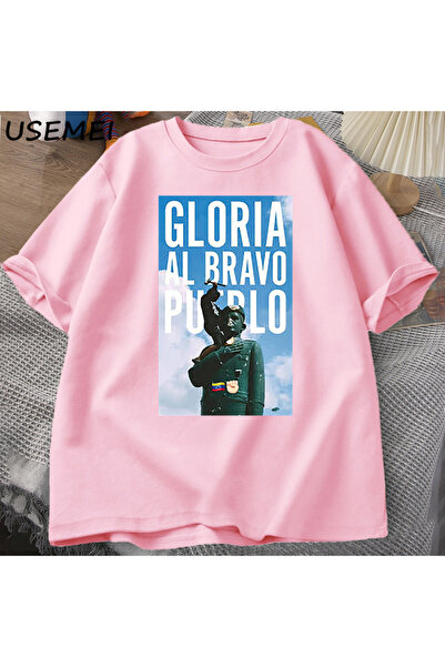 Drippy Venezuela T-shirt Muška Ženska Pamuk Majica Moda Okrugli Izrez Kratki ...