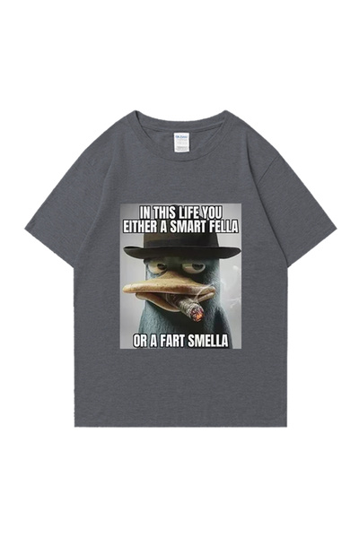 Drippy Perry Platypus Muškarci Žene Hip Hop T-shirt - Zabavna Grafika, Prevel...