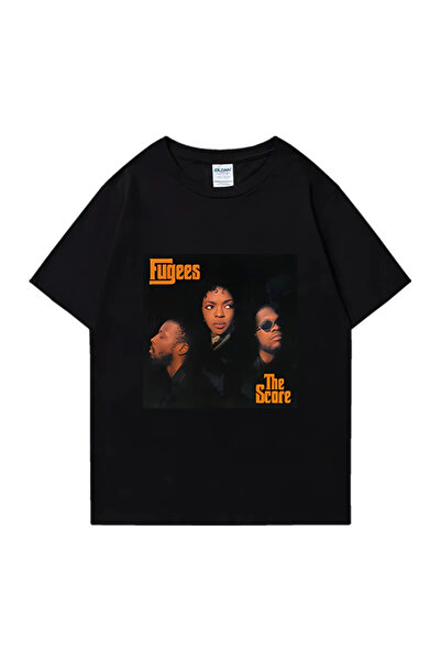 Drippy Vintage 90-ih Rap Fugees Legend Grupa T-shirt - Klasična ležerna grafi...