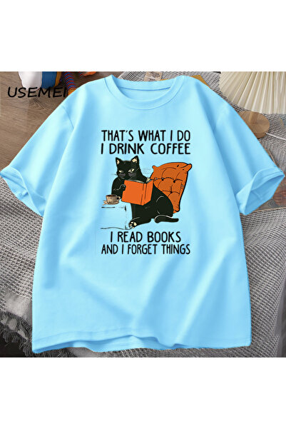 Drippy Slatka mačka Sa deznom Žene T-shirt - Muškarci, Knjige, Boja kafe, Zab...