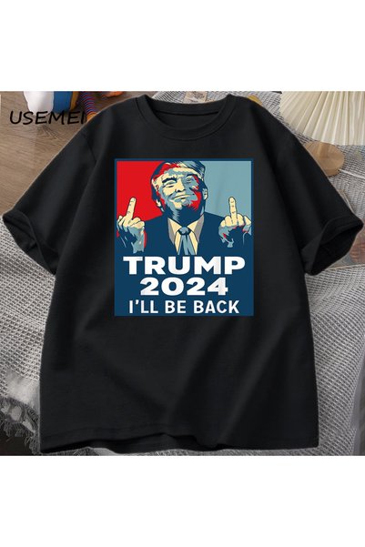 Drippy Професионална смешна мајица са графичким приказом Доналда Трампа, покл...