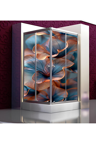 Özbey Reklam Banyo Duşakabin Kaplama Folyo Sticker Ord-164 ( Ölçüsü 160x170 4...