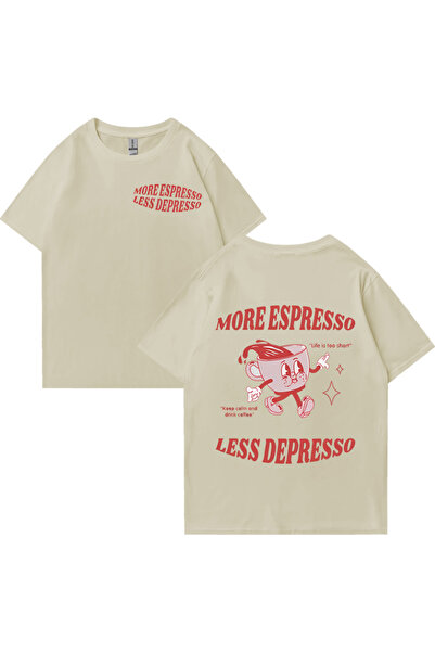 Drippy تي شيرت Vintage Cartoon أكثر إسبرسو أقل ديبريسو ميمي - فن البوب للرجال...