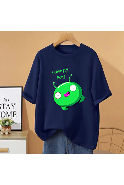 Drippy Visokokvalitetni vintage Moonkek Chokity Pok T-shirt za muškarce i žen...