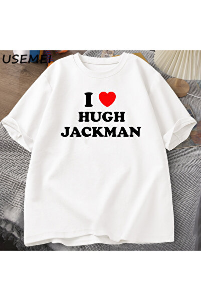 Drippy Hugh Jackman Lagana unisex pamučna majica - ležerna majica sa O izrezo...