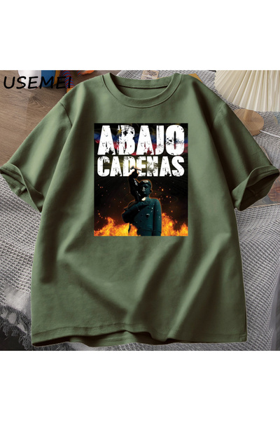 Drippy Venezuela - Abajo grafička majica za muškarce i žene Pamuk T-shirt, kr...