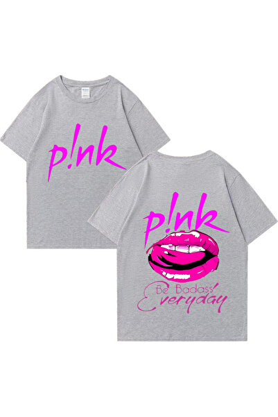 Drippy P!Nk Pink T - Muškarci Žene Visokokvalitetna Moda Pevačica