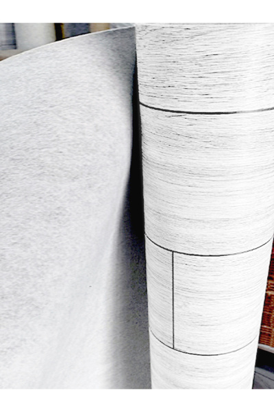 BALBAN TİCARET 200 Cm X 2000 Cm ( 40 M2 ) Parke Desenli Zemin Muşambasi Beyaz