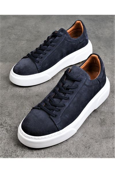 BAGSSHOES 2501 Footcap Pantofi pentru bărbați din piele naturală cu talpă înaltă premium