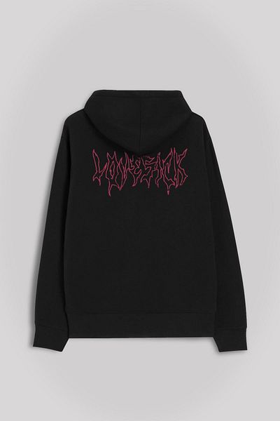Kendim Seçtim Lovesick Blackpink Kpop Korean Gothic Front and Back Printed Sweatshirt Unisex Hooded Hoodie