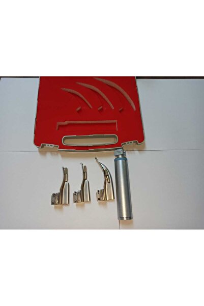 Pulsemed Pediatrik Laringaskop Laringoskop Set No:00-0-1 Eğri Blade (Macintosh)
