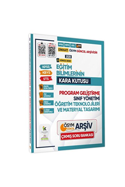 İnformal Yayınları 2025 Meb-ags Eğitim Bilimlerinin Kara Kutusu Program Geliş...