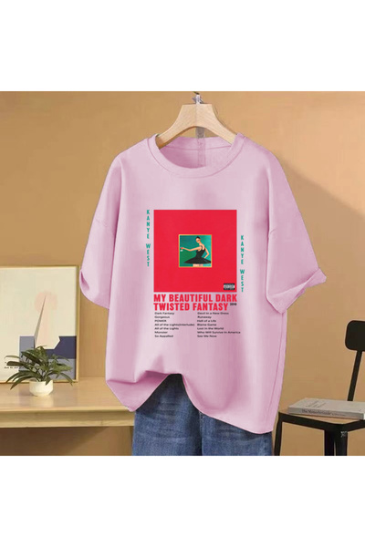 Drippy Tricou unisex vintage grafic Kanye West - bărbați și femei, mărime sup...