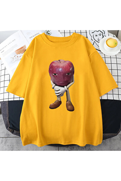 Drippy Vintage grafika Apple dizajna T-shirt za muškarce i žene - Zabavna Y2K...