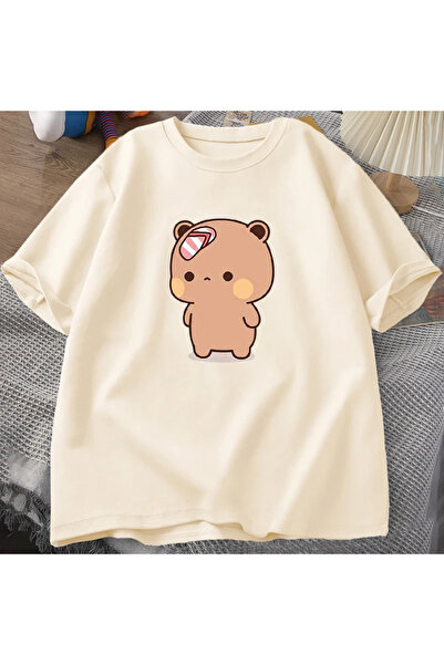 Drippy Ανδρικό μπλουζάκι χαριτωμένο καρτούν Bubu Dudu Tshirt Horse Flip-flop ...