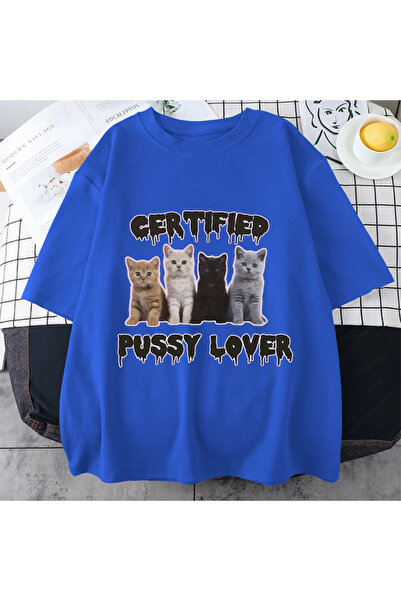 Drippy Unisek Breast Cat Graphic T-Shirt - Funni Certified, Kavaii Street Hook