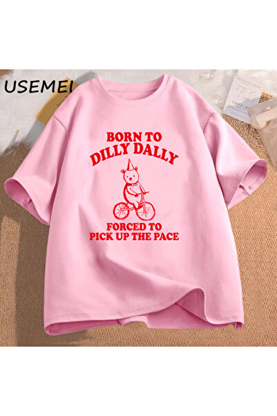 Drippy Dilly Dally - Smešna meme grafika Pamuk paket T-shirt, kratki rukav, u...