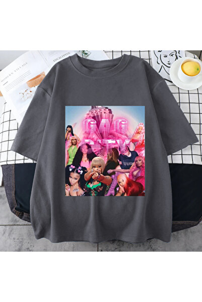 Drippy Nicki Minaj Hot Music Album T-shirt - Ženska i muška rep hip hop uličn...