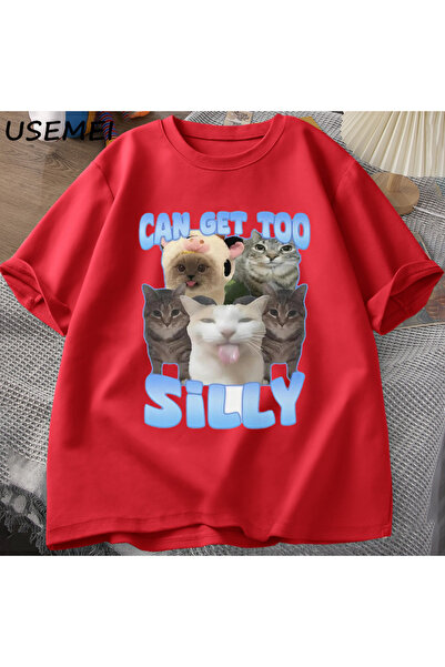 Drippy P Pamuk u "Veoma Smešno Smešno K mačka Meme" T T-shirt za muškarce i ž...