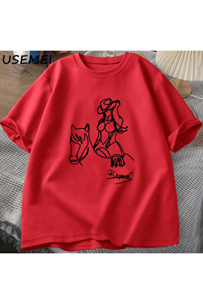 Drippy Beyonce Renaissance World Tour Muška Ženska Pamuk Štampano T-shirt - L...