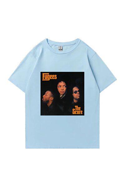 Drippy Vintage 90-ih Rap Fugees Legend Grupa T-shirt - Klasična ležerna grafi...