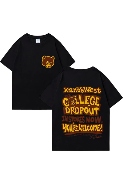 Drippy Tricou vintage Kanye West Rapper Fashion Graphic Pattern pentru bărbaț...