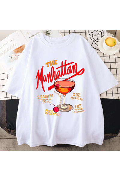 Drippy مانهاتن الثقيلة خمر T الرجال النساء أزياء الهيب هوب الشارع الشهير ملاب...