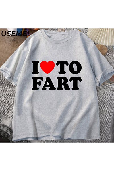 Drippy Tricou confortabil din bumbac I Love Pooping pentru bărbați - Tricou a...