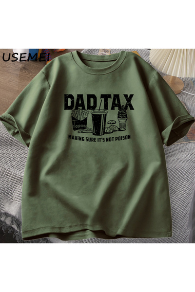 Drippy Porez T-shirt - Smešni vicevi za tate za muškarce, pamučna majica krat...