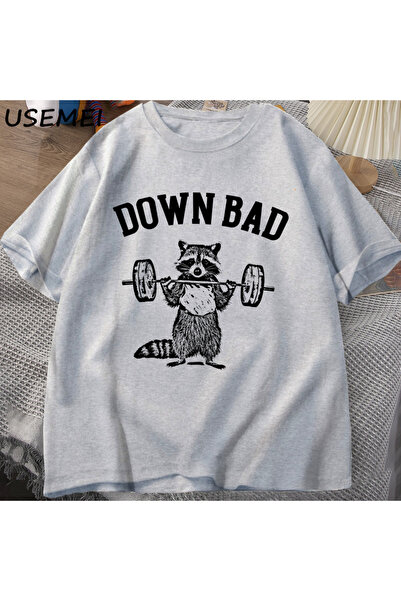 Drippy Down gym ragym meme T-shirt muškarci žene smešne trening sportske maji...