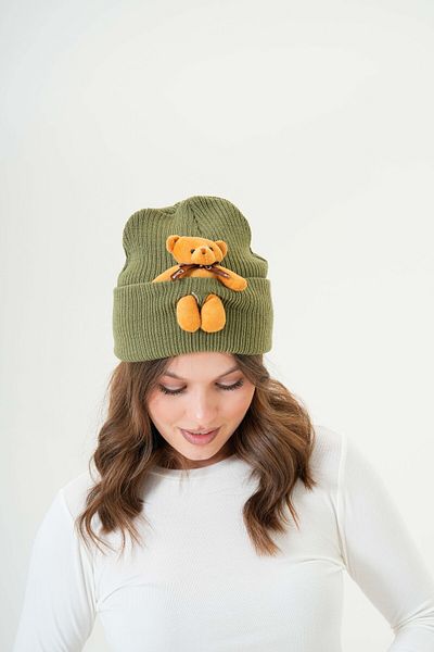 MAMAYAGA Unisex Bear Sports Stylish Design Gift Baby Blue Beret
