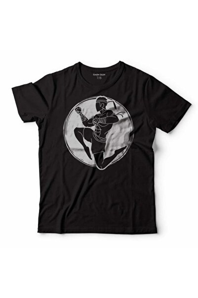 Kendim Seçtim تي شيرت Muay Thai Muaythai Kick Boxing في الشرق الأقصى للأطفال