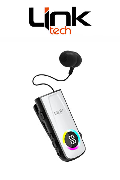Linktech V82 Solid Led Ekranlı Titreşimli Dijital Göstergeli Makaralı Bluetooth Kulaklık