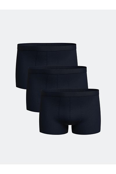 LC Waikiki Standard Fit Cotton Flexible Ανδρικό Boxer 3 τεμαχίων