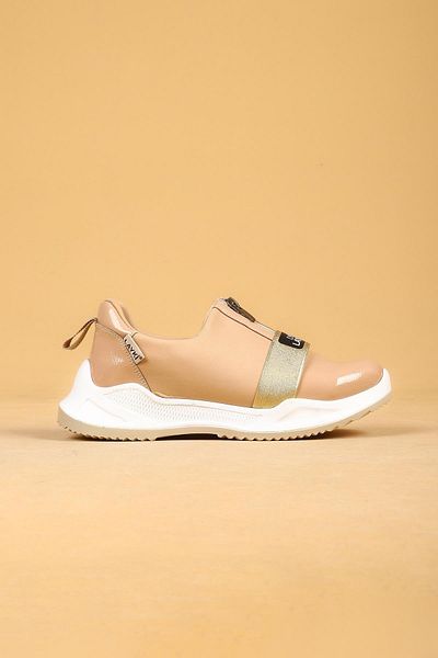 layki Orion Beige Ορθοπεδικά Αθλητικά Παπούτσια - Περπάτημα με σόλα