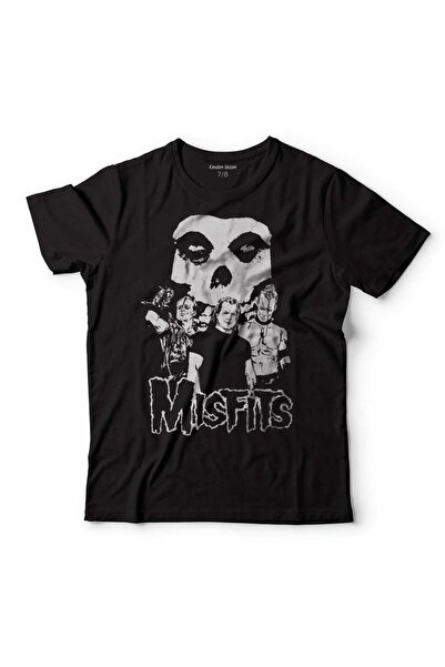 Kendim Seçtim Misfits Punk Rock Death Comes Ripping Dječja Majica
