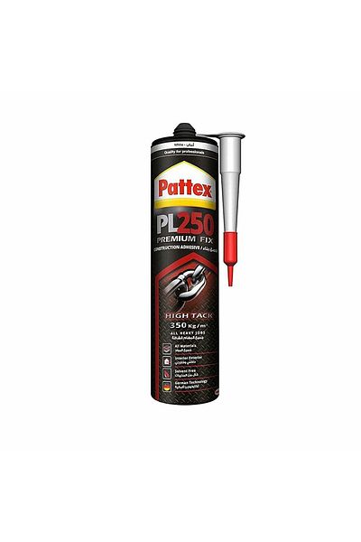 Pattex Construction Adhesive Pl 250 White 290G