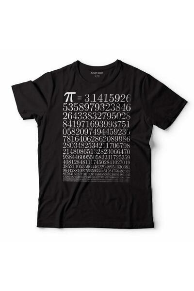 Kendim Seçtim Pi Sayısı Günü 3,14 Çocuk Tişört
