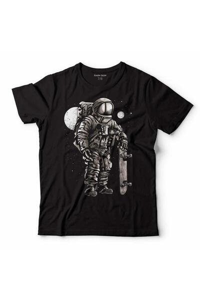 Kendim Seçtim التزلج في الفضاء رائد الفضاء القمر ناسا الفضاء كوزموس تي شيرت ل...