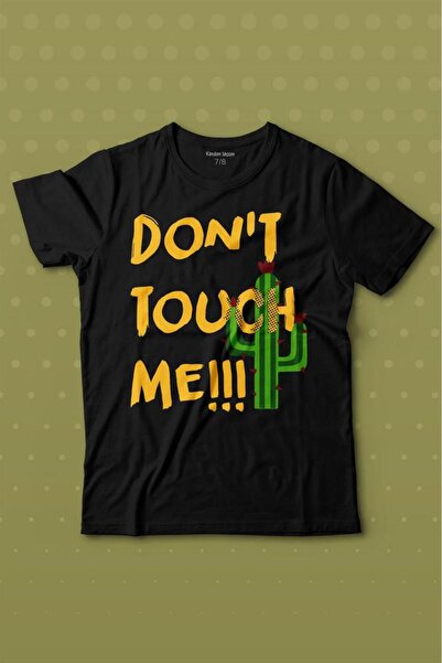 Kendim Seçtim Ne diraj me, kaktus Štampano majica za decu T-shirt