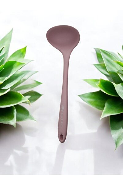 CEPHOME 20 cm Mini Pembe Kepçe-Sos Kepçesi-Çok Amaçlı Kepçe