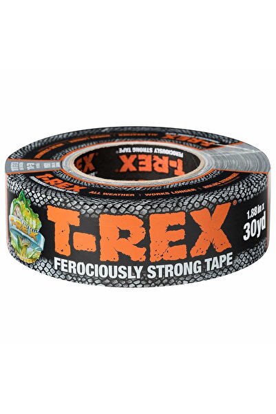 T-Rex شريط لاصق قوي للغاية، رمادي اللون، شريط قماشي مزدوج السماكة مقاوم للأشع...
