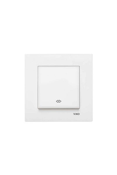 VİKO Viko Karre - White Including Permutator, Vavien Switch and Frame