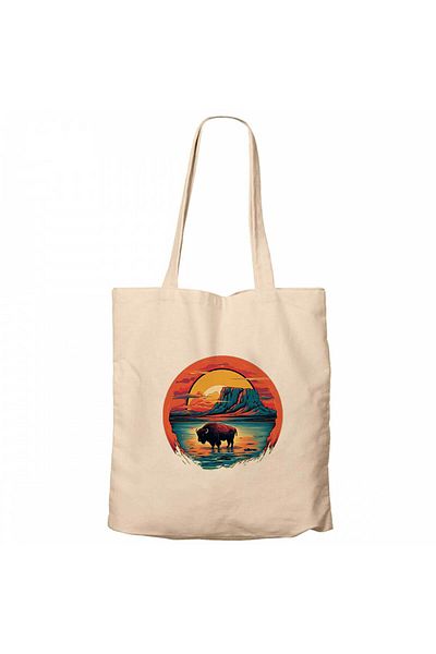Z zepplin Bufola in the Oasis Cream Zippered Cloth Bag Gabardine